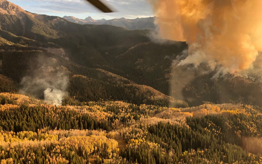 Cow Creek Fire – Spot Fire 10/17/19 7pm